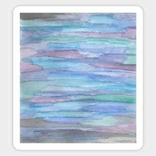 Abstract Art: January Morning Sticker